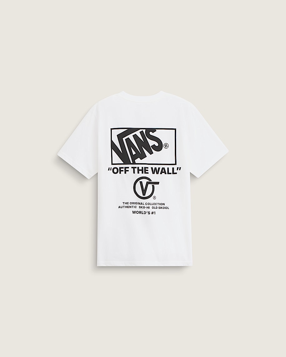 Taka Hayashi For Vault By Vans Kids Stacked Hi T-Shirt White