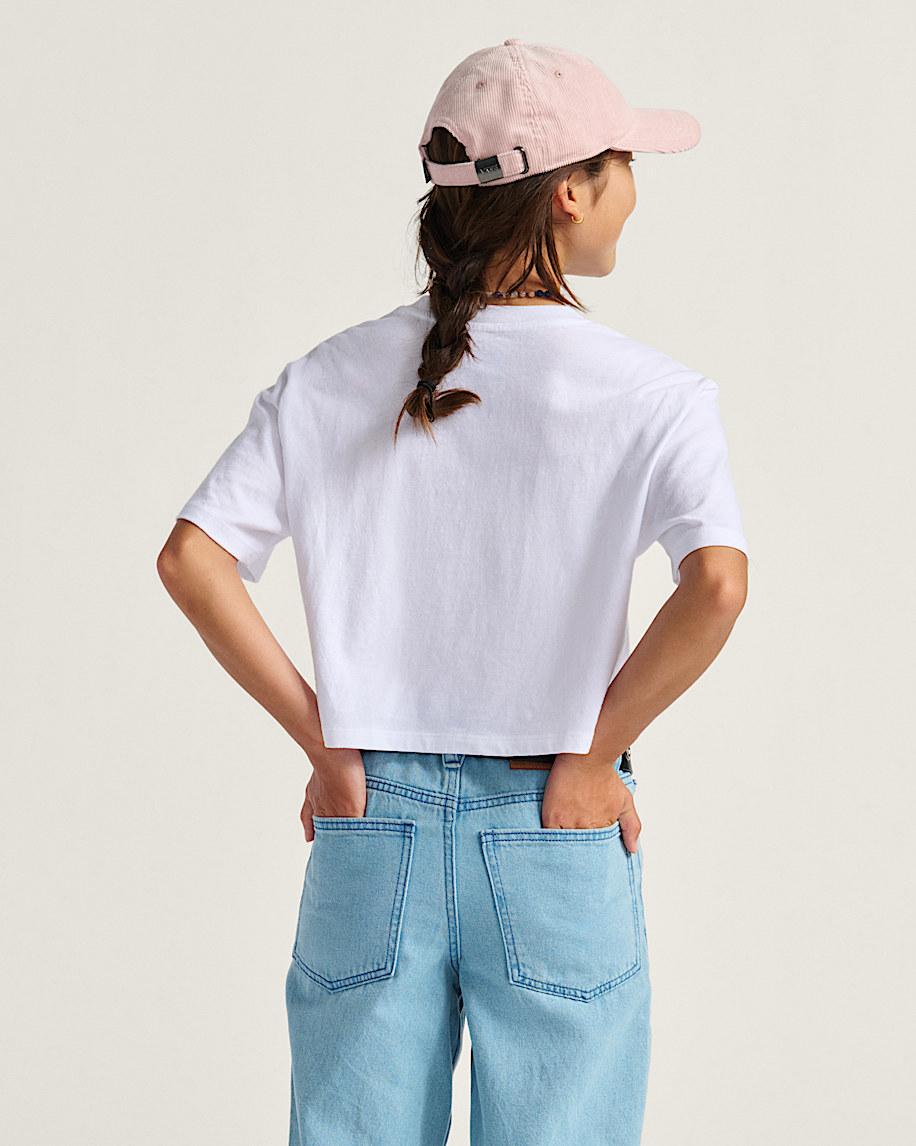 Taka Hayashi For Vault By Vans Kids Star Berries Crop T-Shirt White