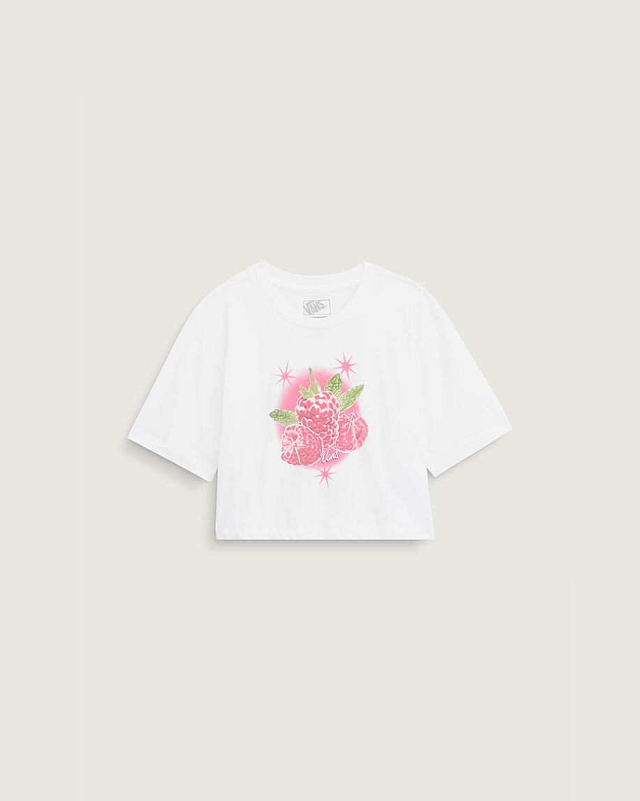 taka hayashi for vault by vans Kids Star Berries Crop T-Shirt White