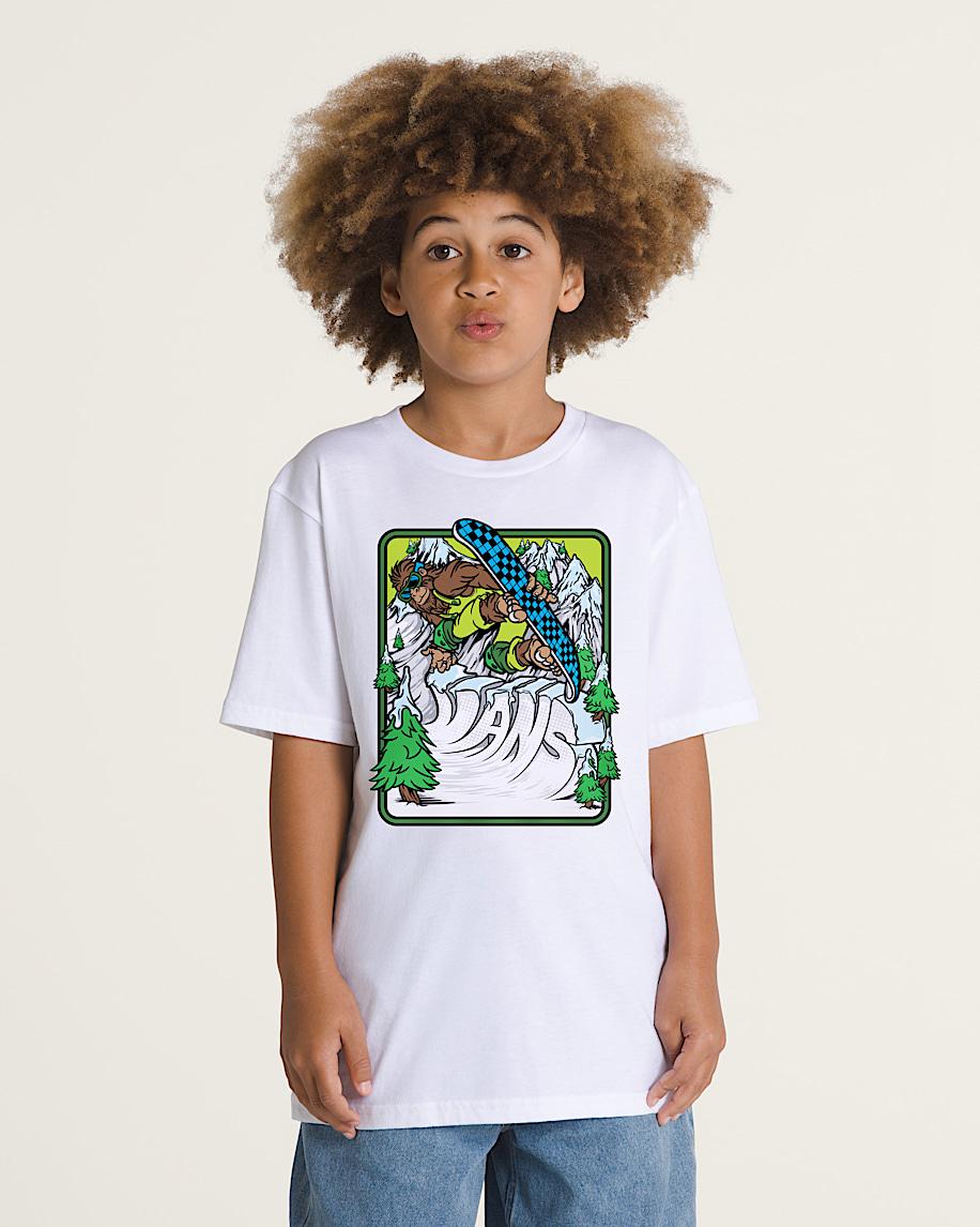 Taka Hayashi For Vault By Vans Kids Tail Grabin Good Time T-Shirt White