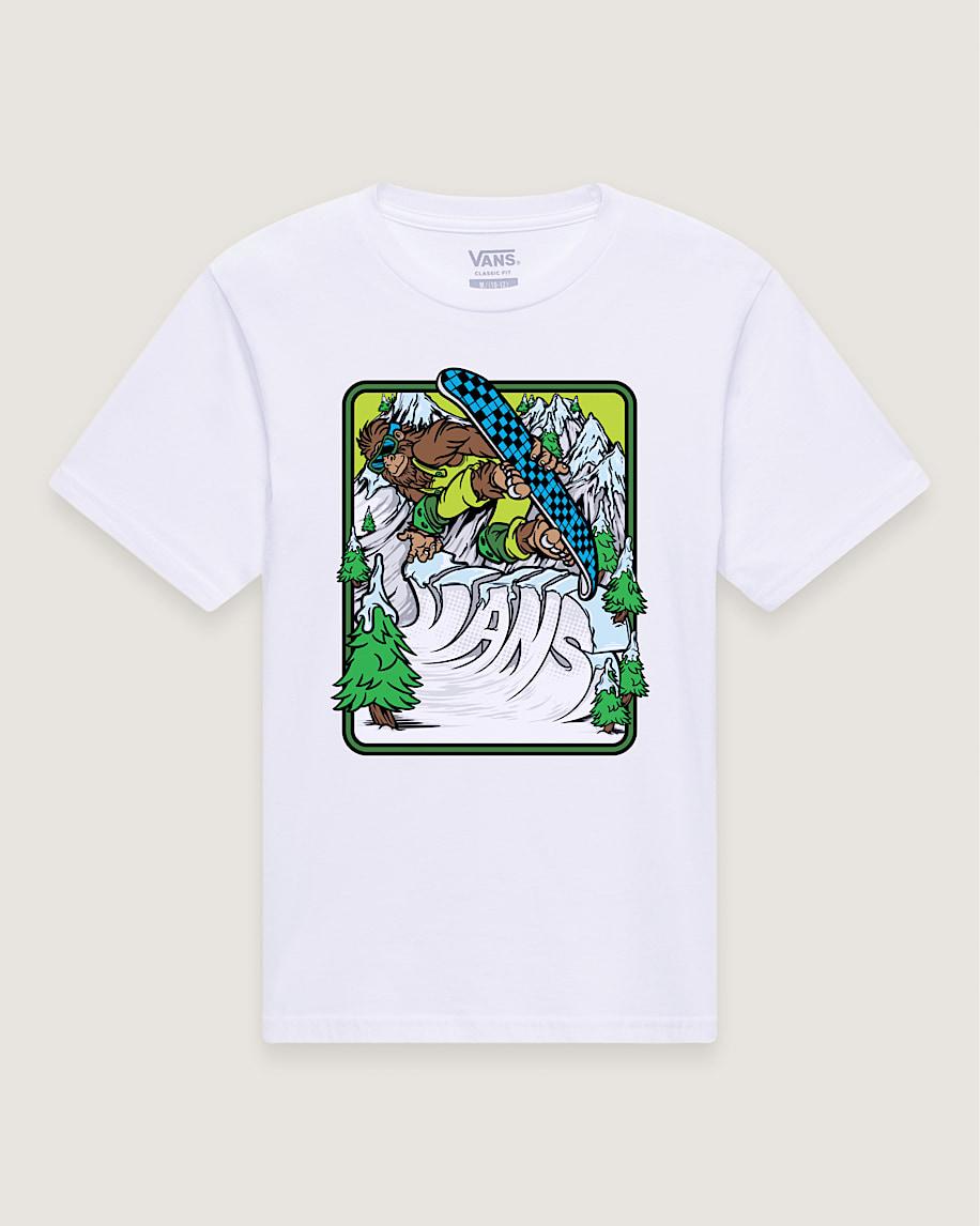 taka hayashi for vault by vans Kids Tail Grabin Good Time T-Shirt White