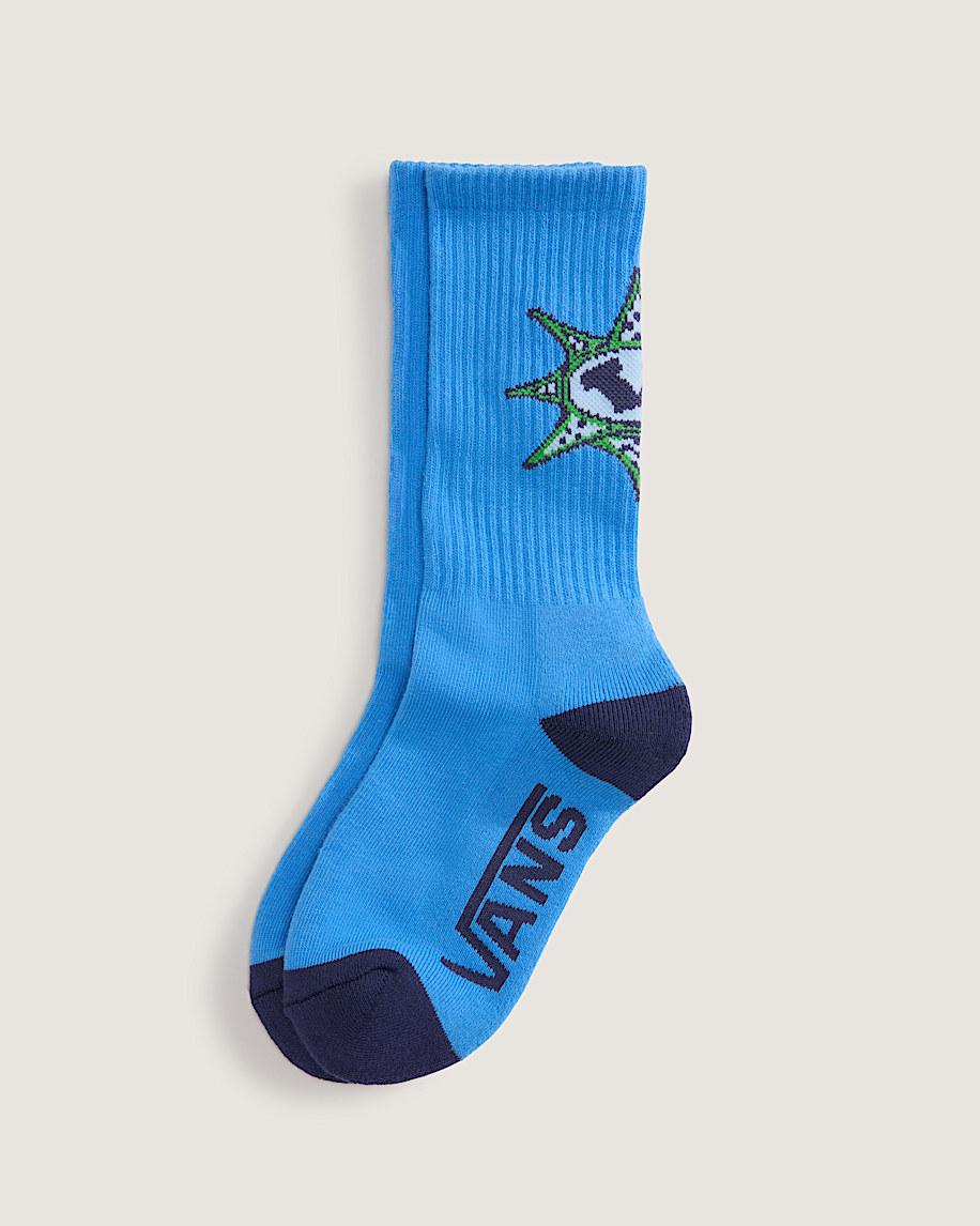 taka hayashi for vault by vans Kids Ticker Crew Socks Tranquil Blue