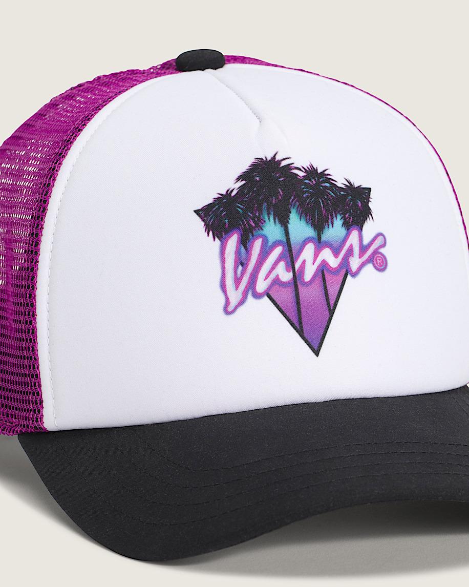 Taka Hayashi For Vault By Vans Kids Twisted Vans Trucker Hat White