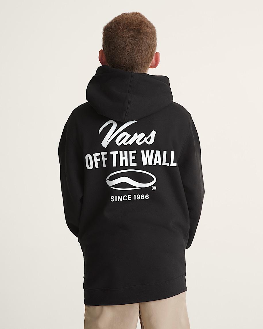 Taka Hayashi For Vault By Vans Kids Vans Repair Shop Pullover Hoodie Black