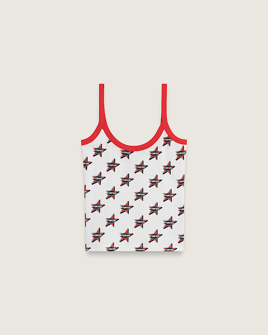 taka hayashi for vault by vans Kiki Cami Tank Top Racing Red
