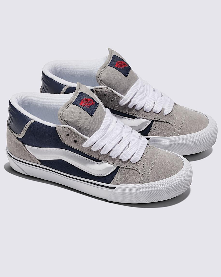 Taka Hayashi For Vault By Vans Knu Mid Shoe Drizzle Grey Navy Blue