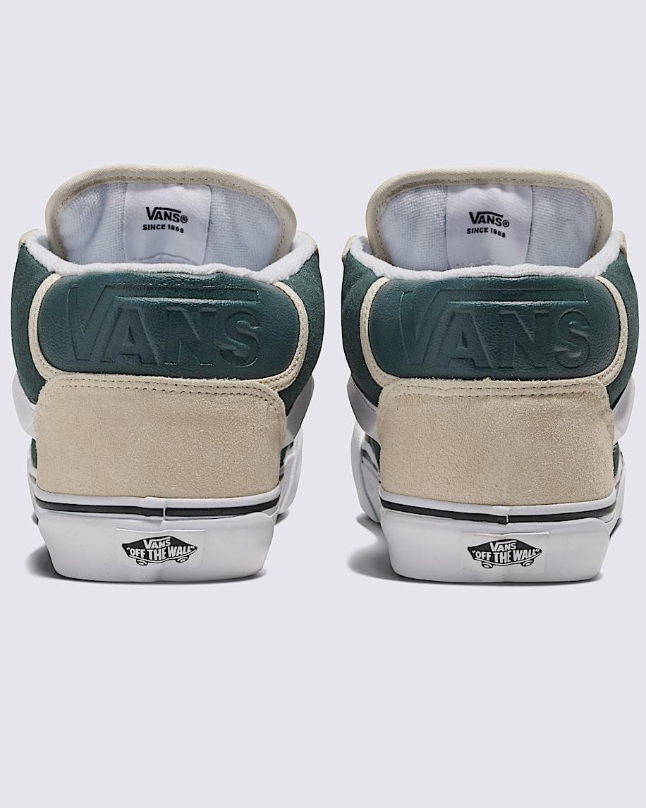 Taka Hayashi For Vault By Vans Knu Mid Shoe Turtledove Beige Dark Green