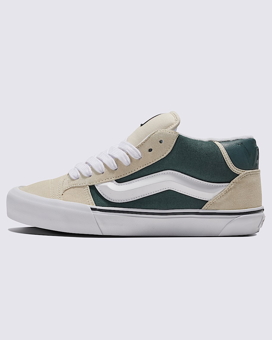 taka hayashi for vault by vans Knu Mid Shoe Turtledove Beige Dark Green