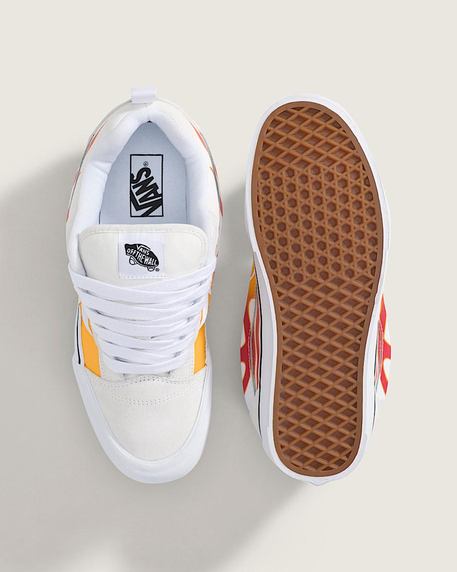 Taka Hayashi For Vault By Vans Knu Skool Shoe Flame Red Orange Yellow