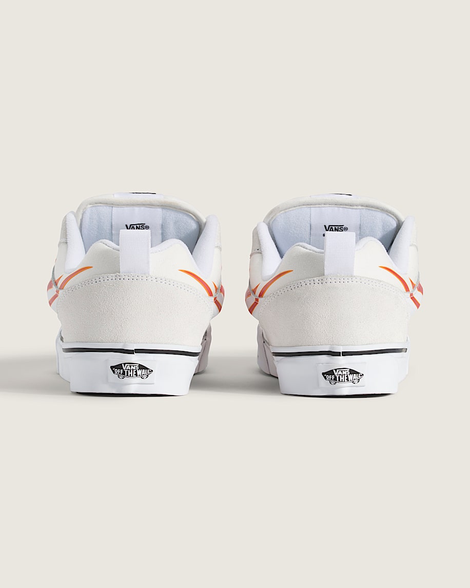 Taka Hayashi For Vault By Vans Knu Skool Shoe Flame Red Orange Yellow