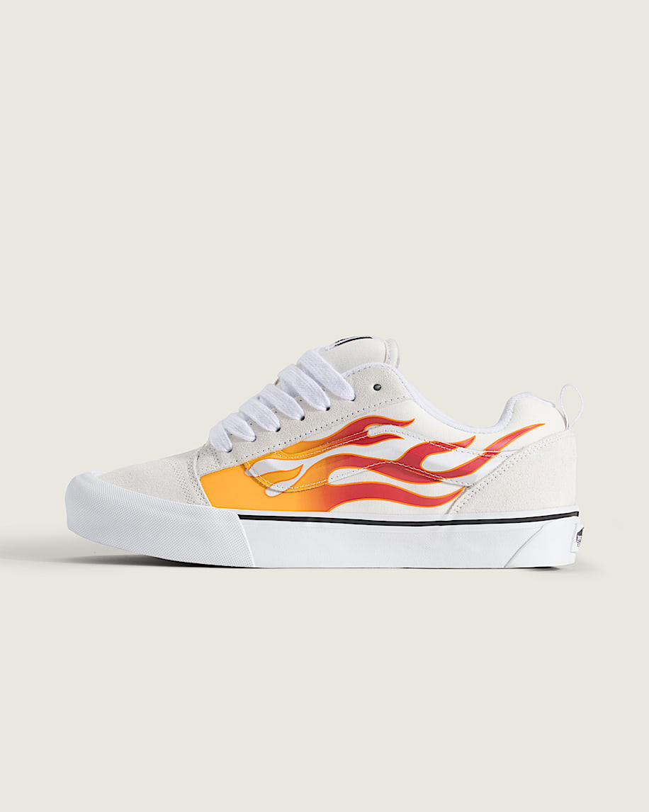 taka hayashi for vault by vans Knu Skool Shoe Flame Red Orange Yellow