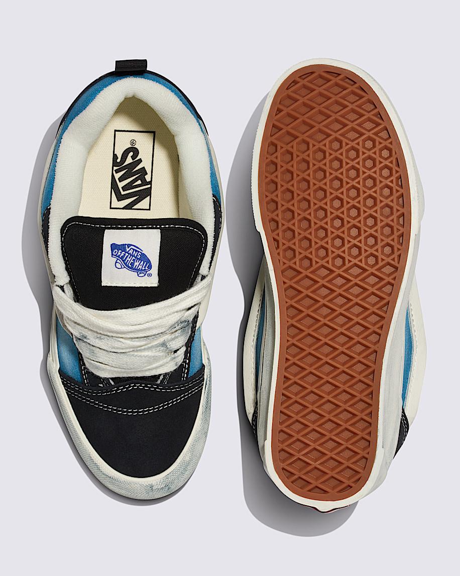 Taka Hayashi For Vault By Vans Knu Skool Shoe Wave Washed Blue Black