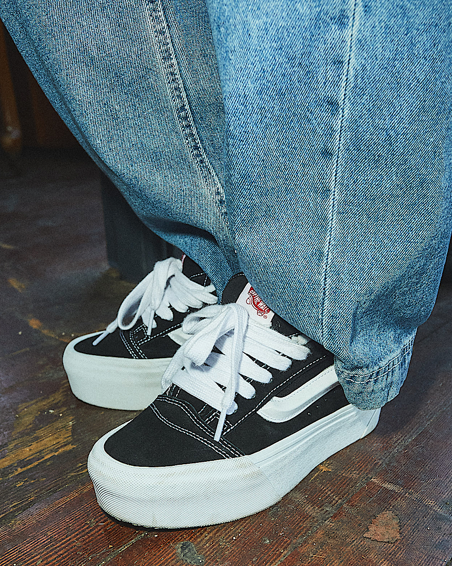 Taka Hayashi For Vault By Vans Knu Stack Shoe Black True White