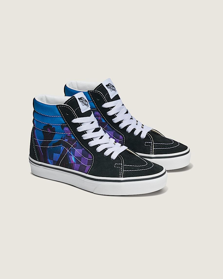 Taka Hayashi For Vault By Vans KPop Demon Hunters X Vans Big Kids Sk8-Hi Shoe Kpop Demon Hunters Black Blue