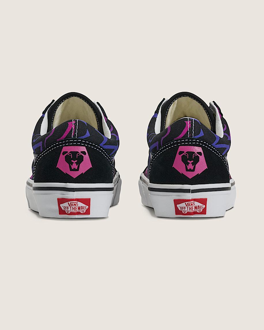 Taka Hayashi For Vault By Vans KPop Demon Hunters X Vans Old Skool Shoe Kpop Demon Hunters Black Purple