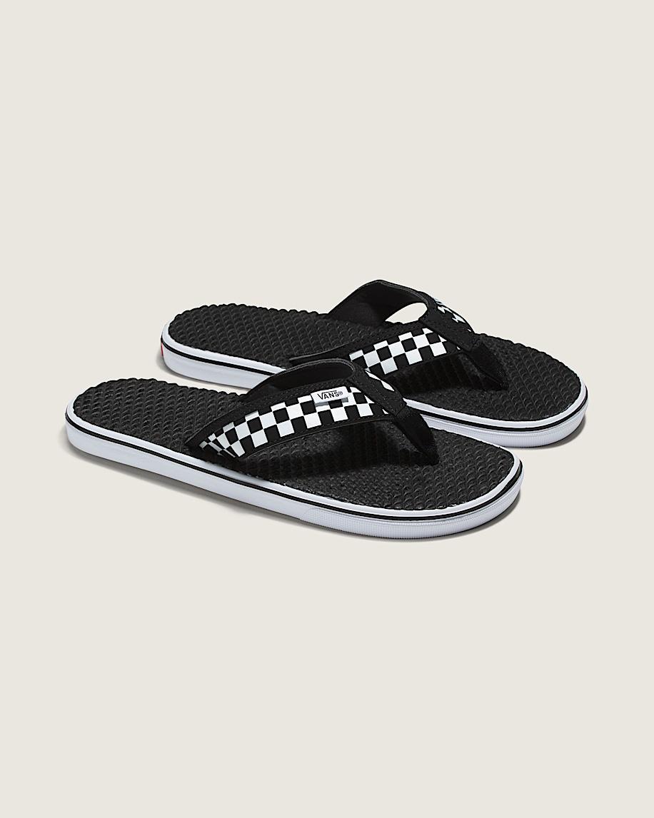 Taka Hayashi For Vault By Vans La Costa Lite Checkerboard Sandal Checkerboard Black White