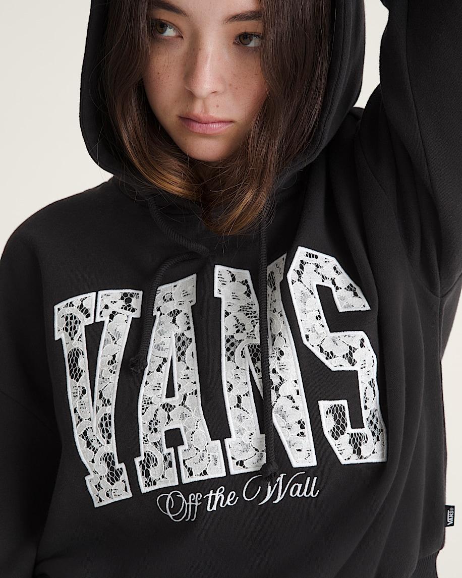 Taka Hayashi For Vault By Vans Laced Up Retro Pullover Hoodie Black