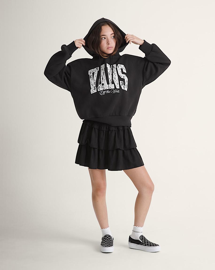 taka hayashi for vault by vans Laced Up Retro Pullover Hoodie Black