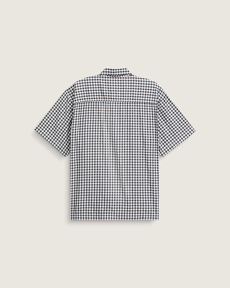 Taka Hayashi For Vault By Vans Larkspur Mini Plaid Shirt White Black