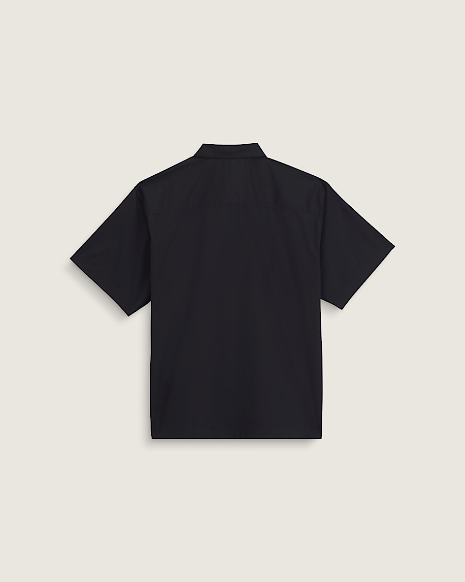 Taka Hayashi For Vault By Vans Larkspur Solid Shirt Black
