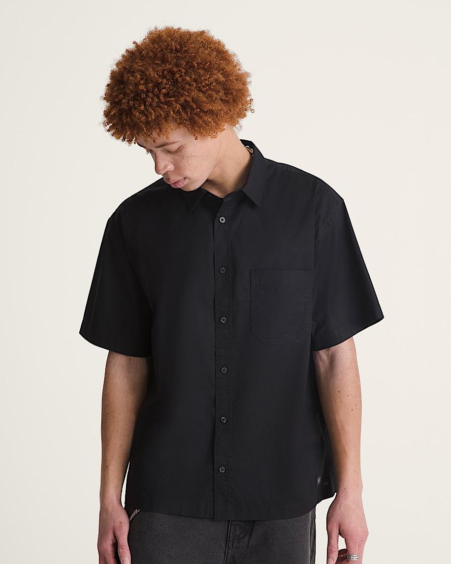 Taka Hayashi For Vault By Vans Larkspur Solid Shirt Black