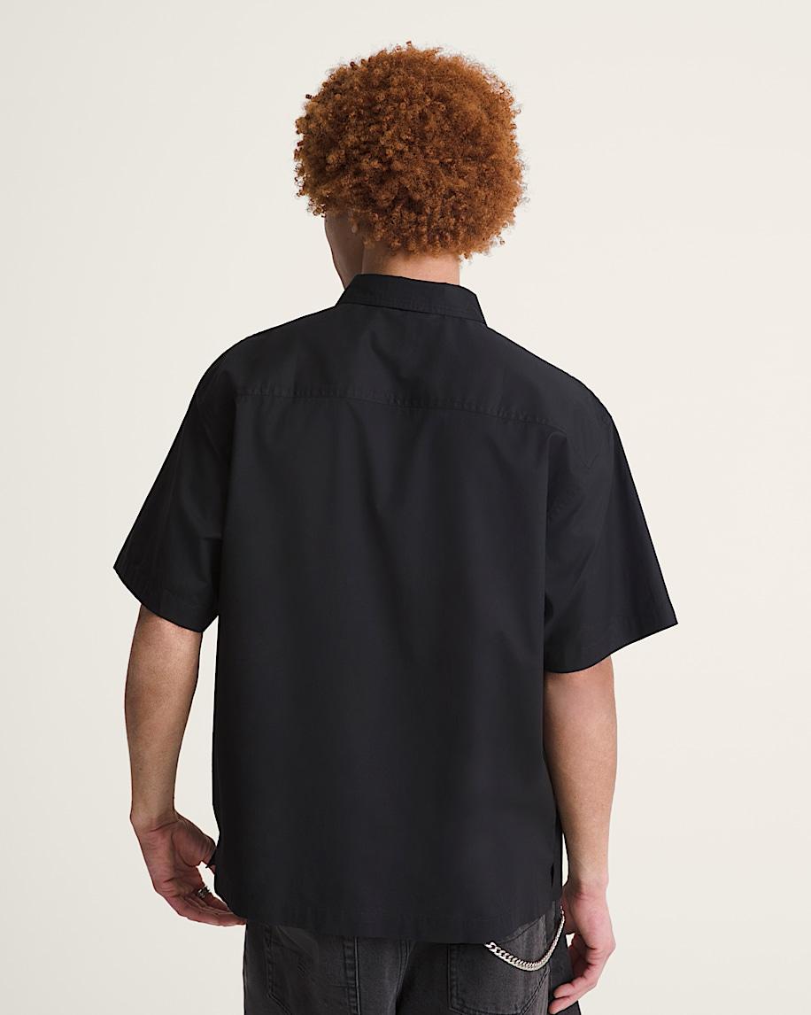 Taka Hayashi For Vault By Vans Larkspur Solid Shirt Black