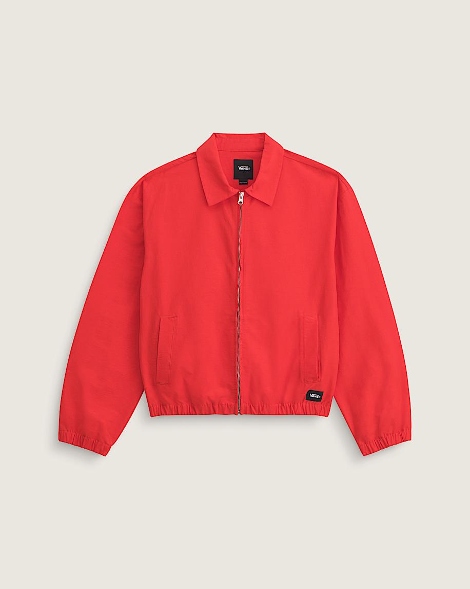 Taka Hayashi For Vault By Vans Lightweight Bomber Jacket Racing Red