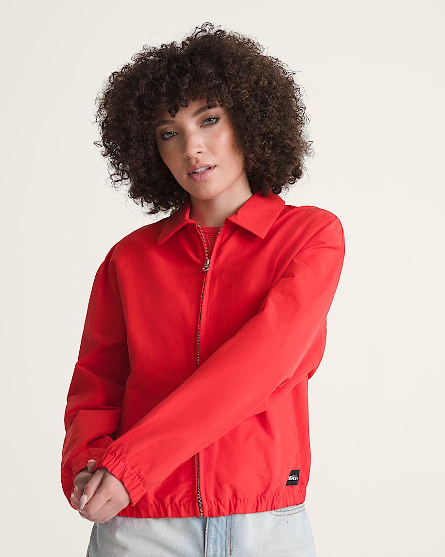 Taka Hayashi For Vault By Vans Lightweight Bomber Jacket Racing Red