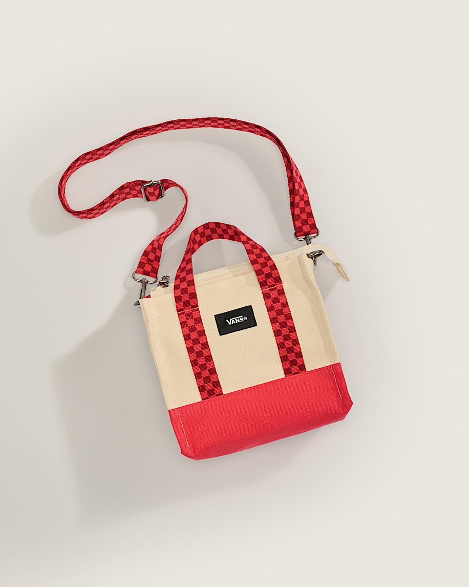 taka hayashi for vault by vans Lil Pergs Tote Bag Crimson Haze Red