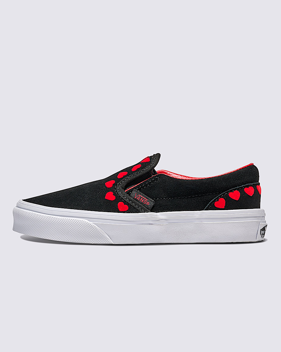 taka hayashi for vault by vans Little Kids Classic Slip-On Shoe Black Red