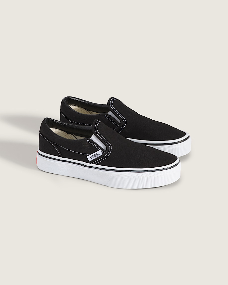 Taka Hayashi For Vault By Vans Little Kids Classic Slip-On Shoe Black True White