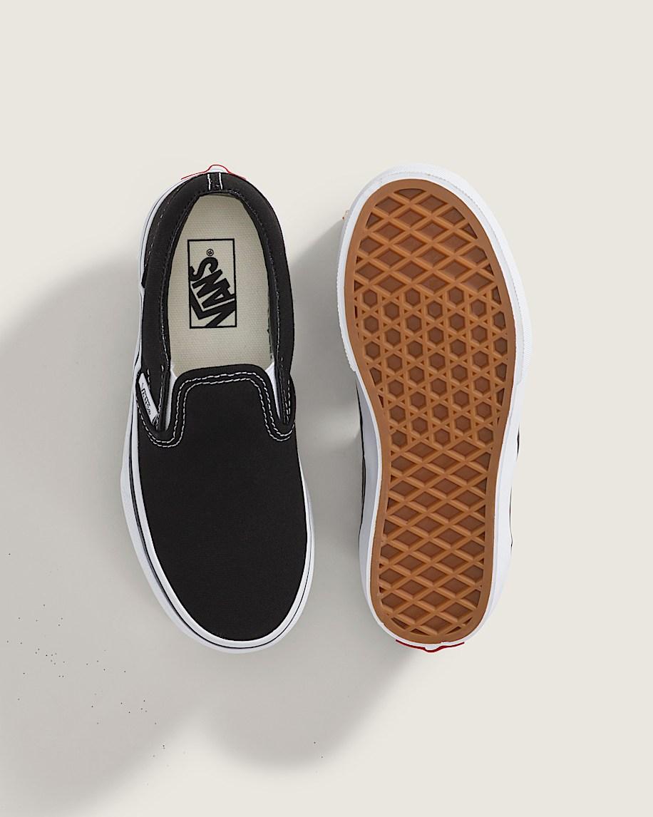 Taka Hayashi For Vault By Vans Little Kids Classic Slip-On Shoe Black True White