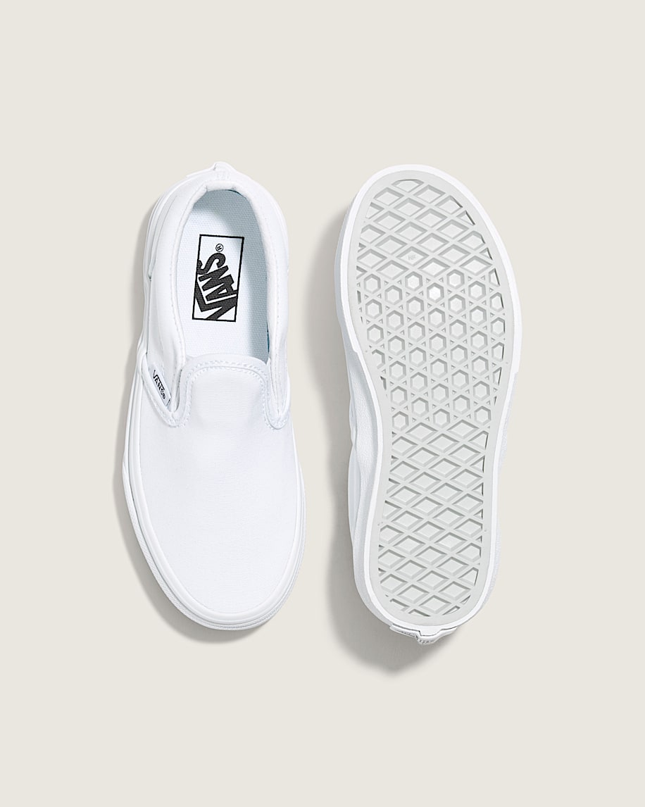 Taka Hayashi For Vault By Vans Little Kids Classic Slip-On Shoe True White