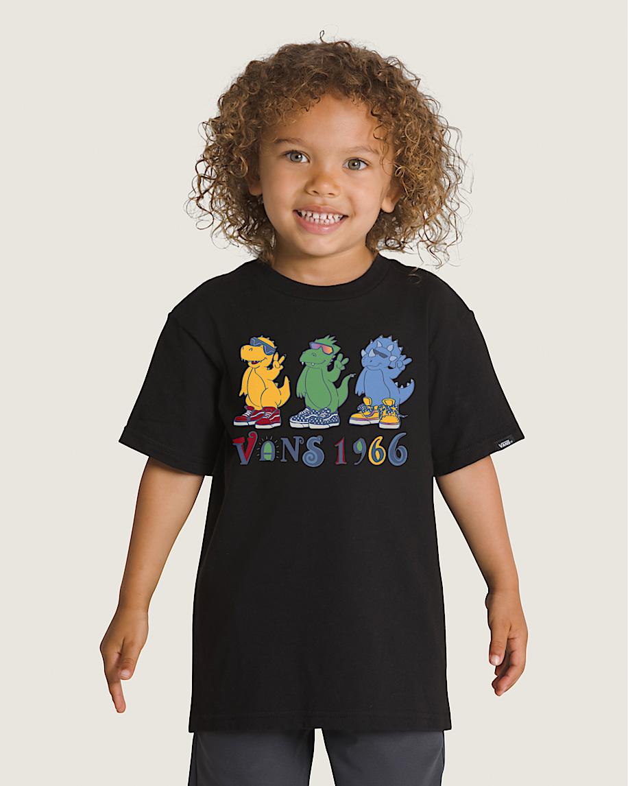 Taka Hayashi For Vault By Vans Little Kids Dino Bros T-Shirt Black