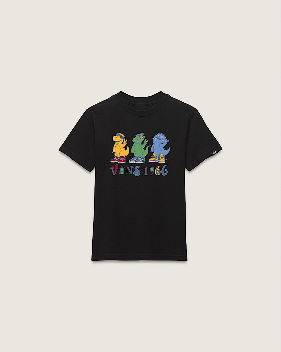 taka hayashi for vault by vans Little Kids Dino Bros T-Shirt Black