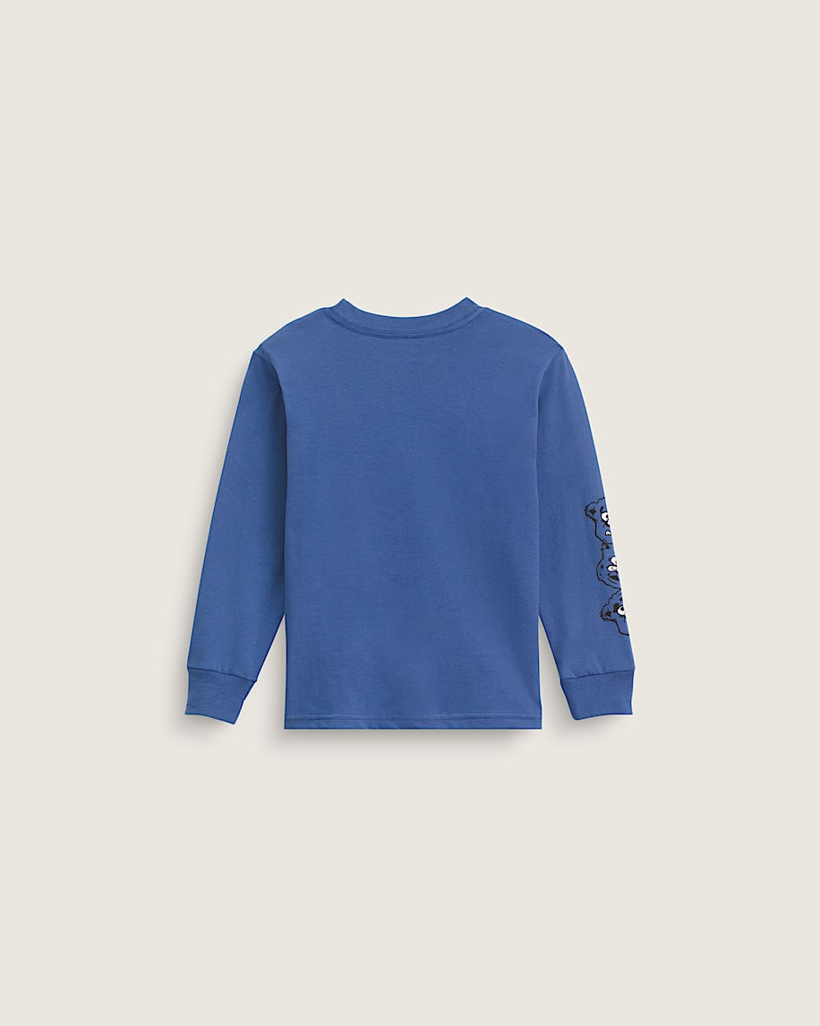 Taka Hayashi For Vault By Vans Little Kids Dizzy Bear Long Sleeve T-Shirt True Navy Blue