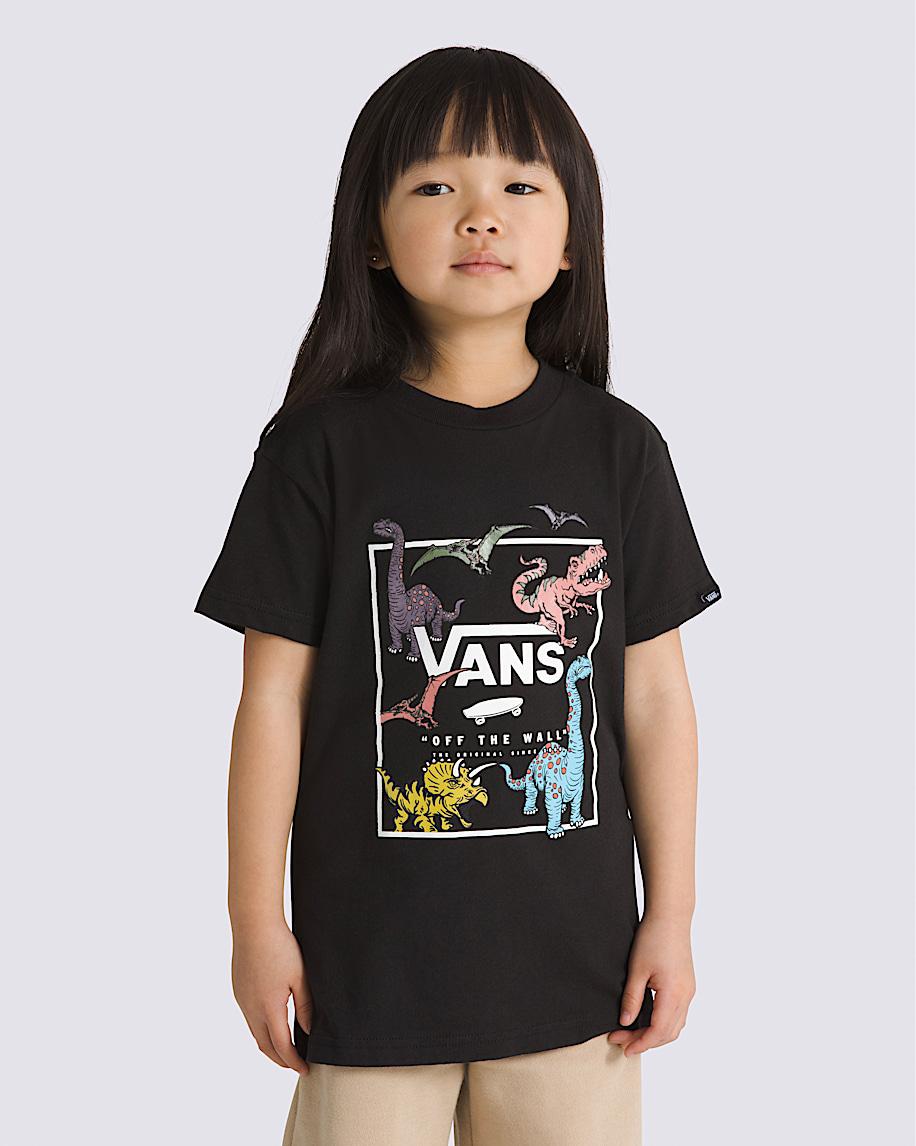 Taka Hayashi For Vault By Vans Little Kids Glow Dino T-Shirt Black
