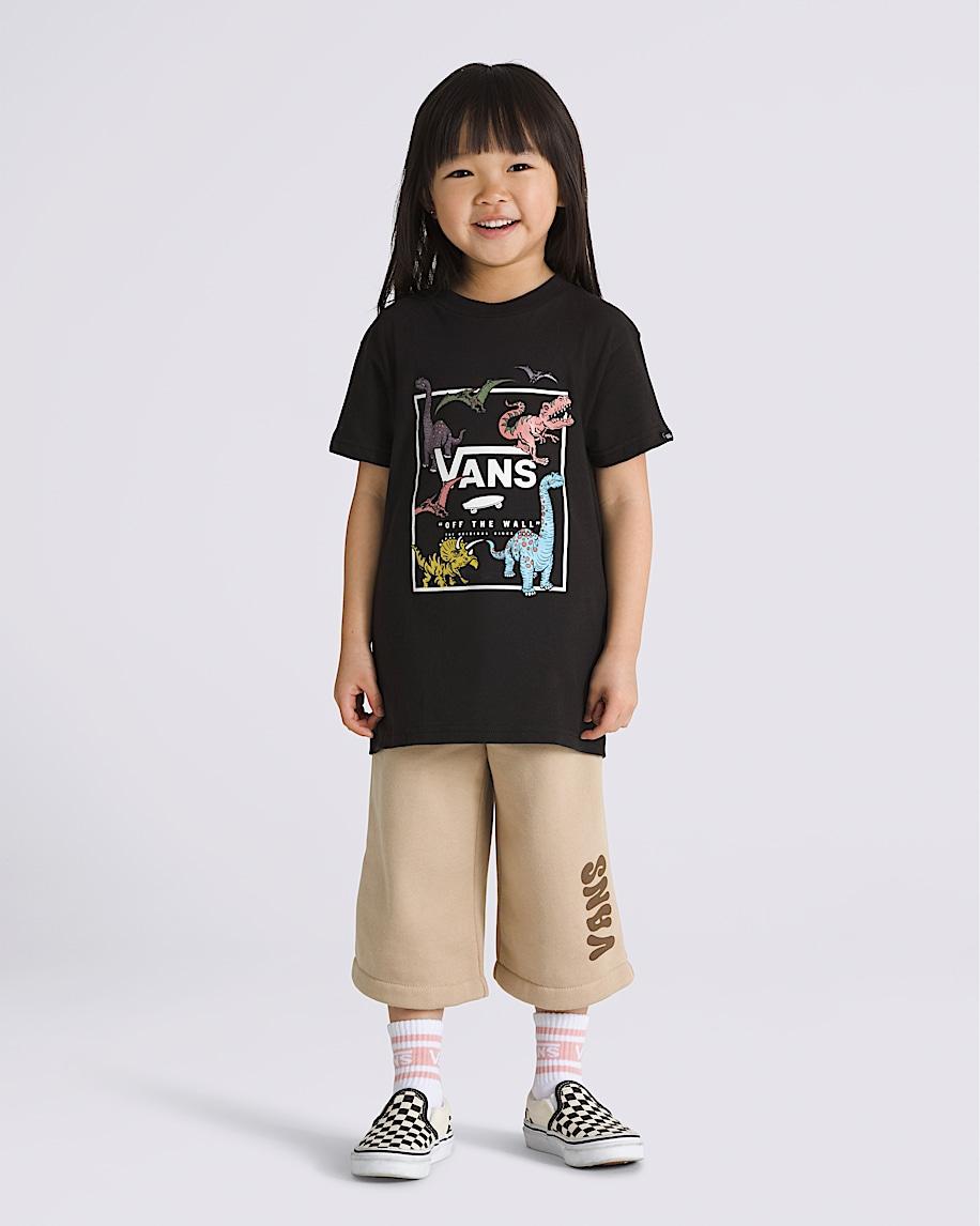 Taka Hayashi For Vault By Vans Little Kids Glow Dino T-Shirt Black