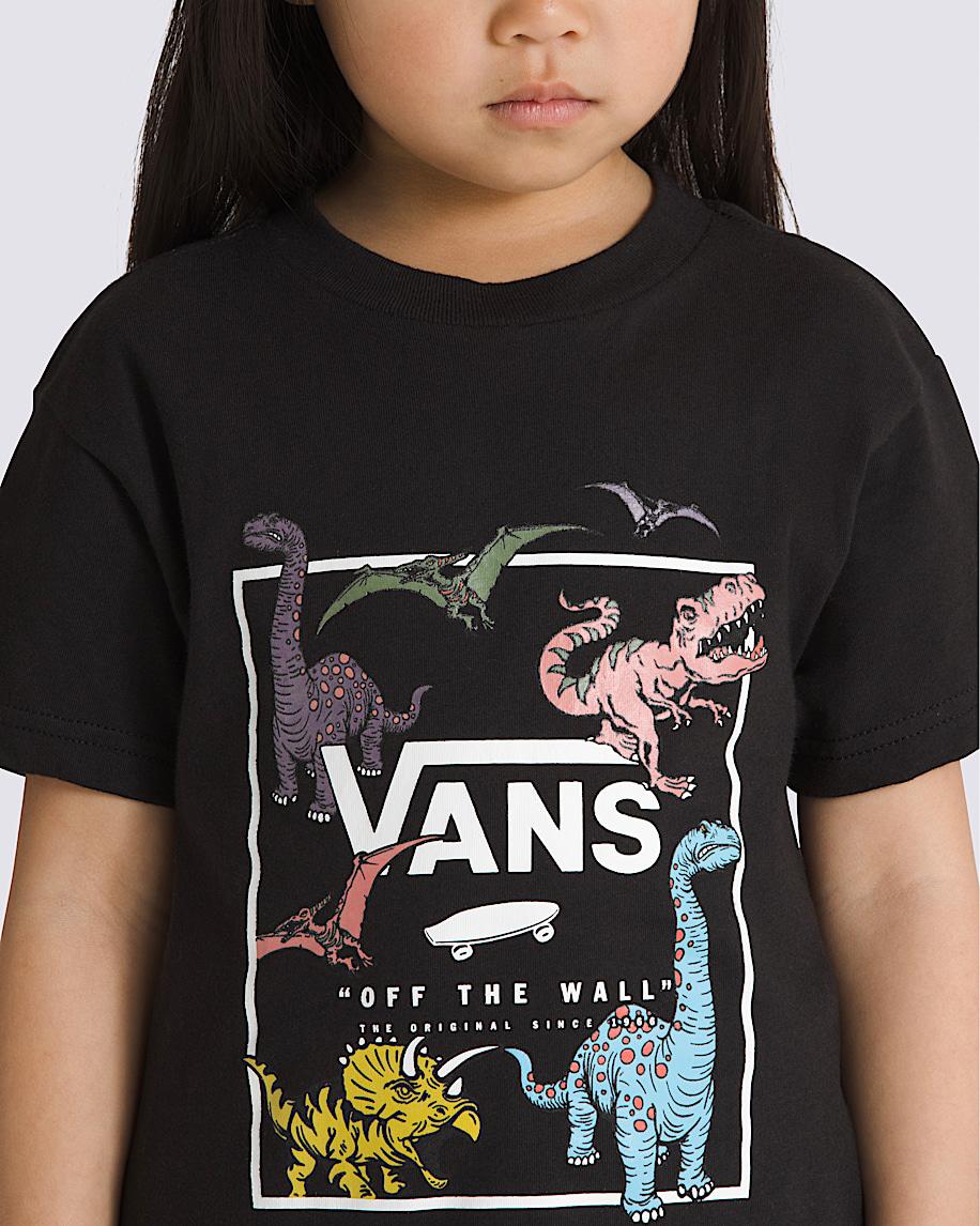 Taka Hayashi For Vault By Vans Little Kids Glow Dino T-Shirt Black
