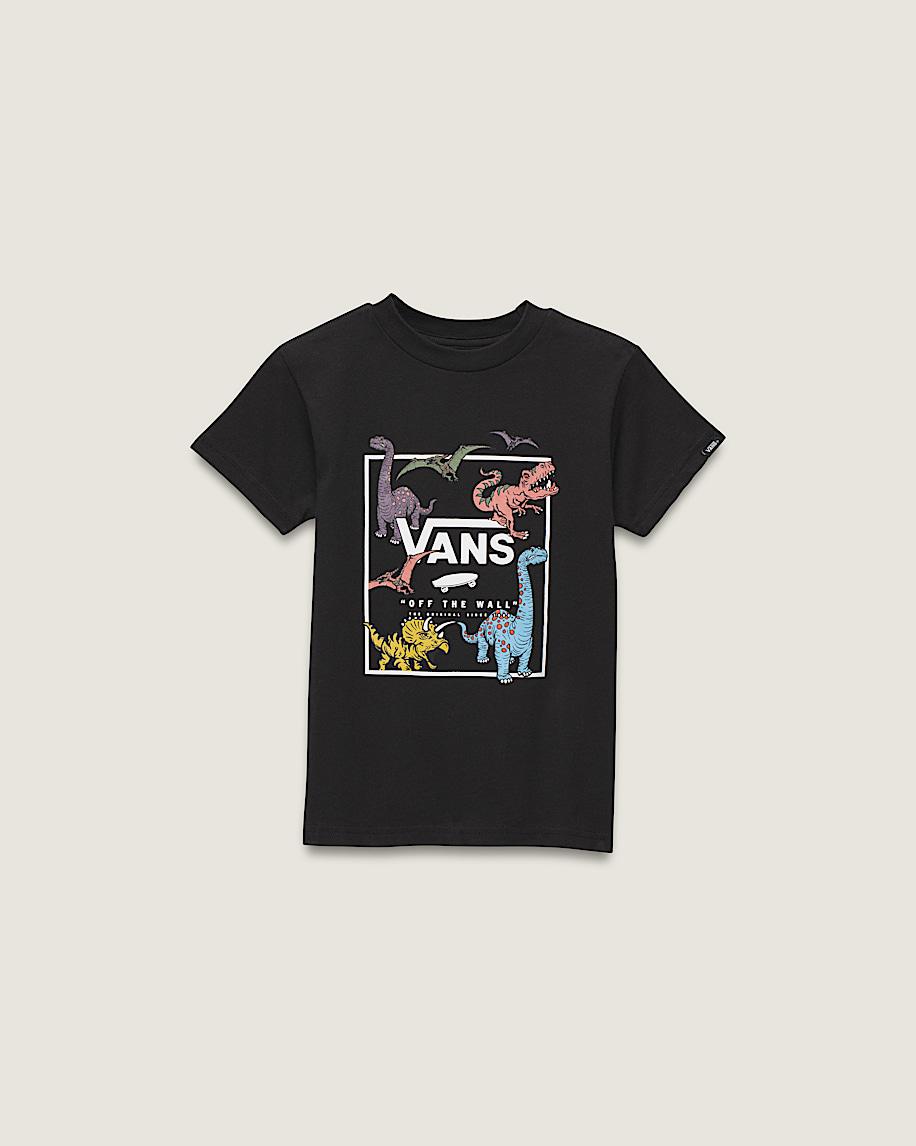 taka hayashi for vault by vans Little Kids Glow Dino T-Shirt Black