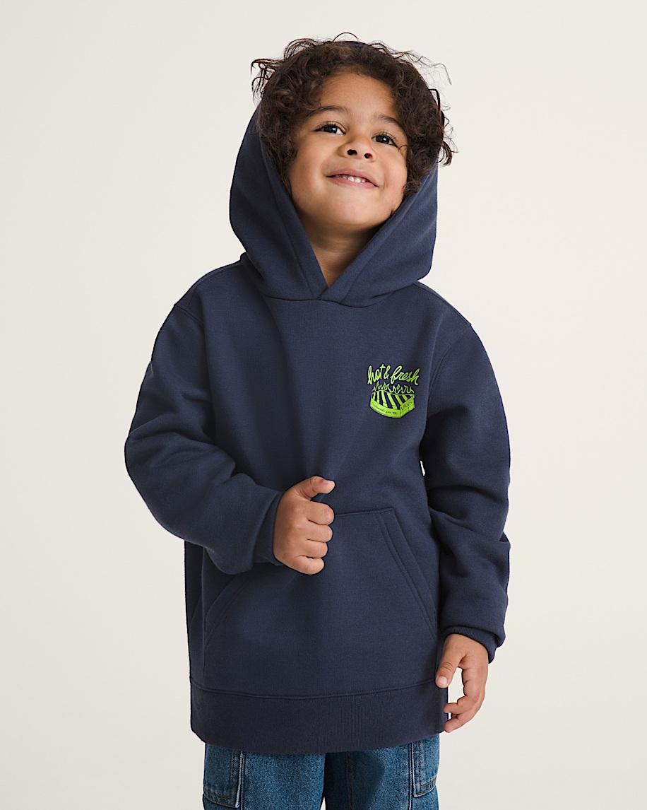 Taka Hayashi For Vault By Vans Little Kids Hot And Fresh Pullover Sweatshirt Parisian Night Blue