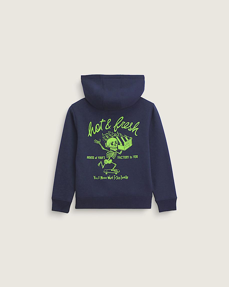 taka hayashi for vault by vans Little Kids Hot and Fresh Pullover Sweatshirt Parisian Night Blue