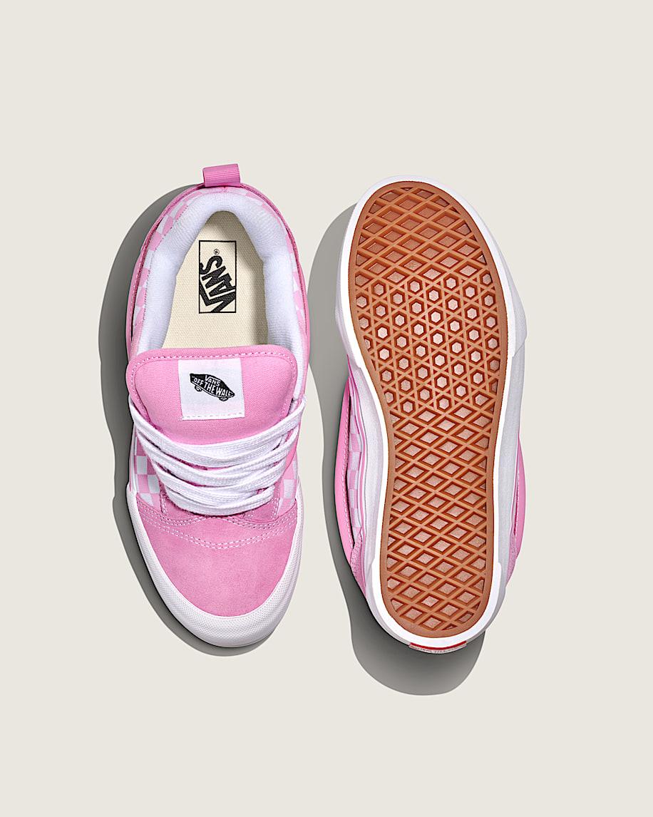 Taka Hayashi For Vault By Vans Little Kids Knu Skool Checkerboard Shoe Checkerboard Prism Pink True White