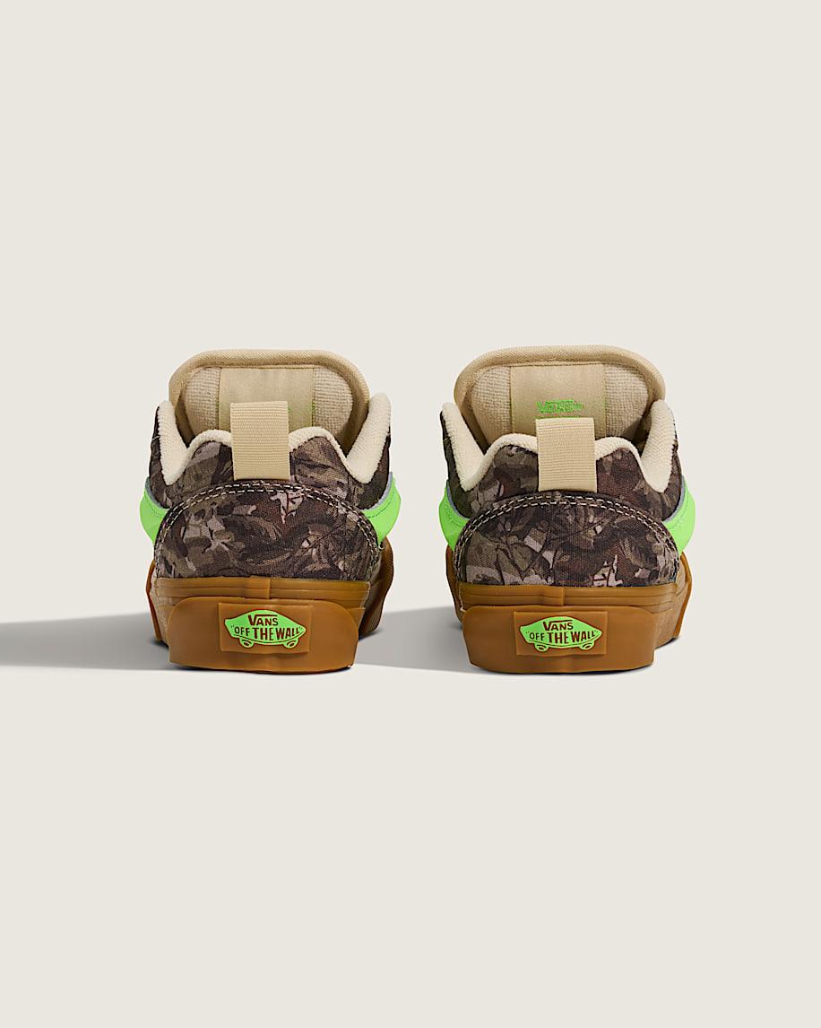 Taka Hayashi For Vault By Vans Little Kids Knu Skool Shoe Camo Gecko Green