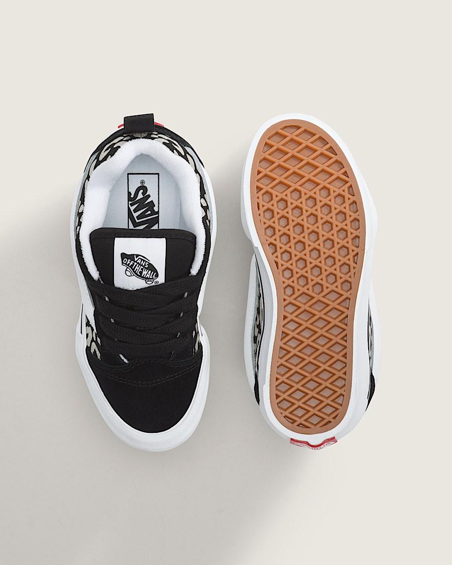 Taka Hayashi For Vault By Vans Little Kids Knu Skool Shoe Leopard Glitter Black