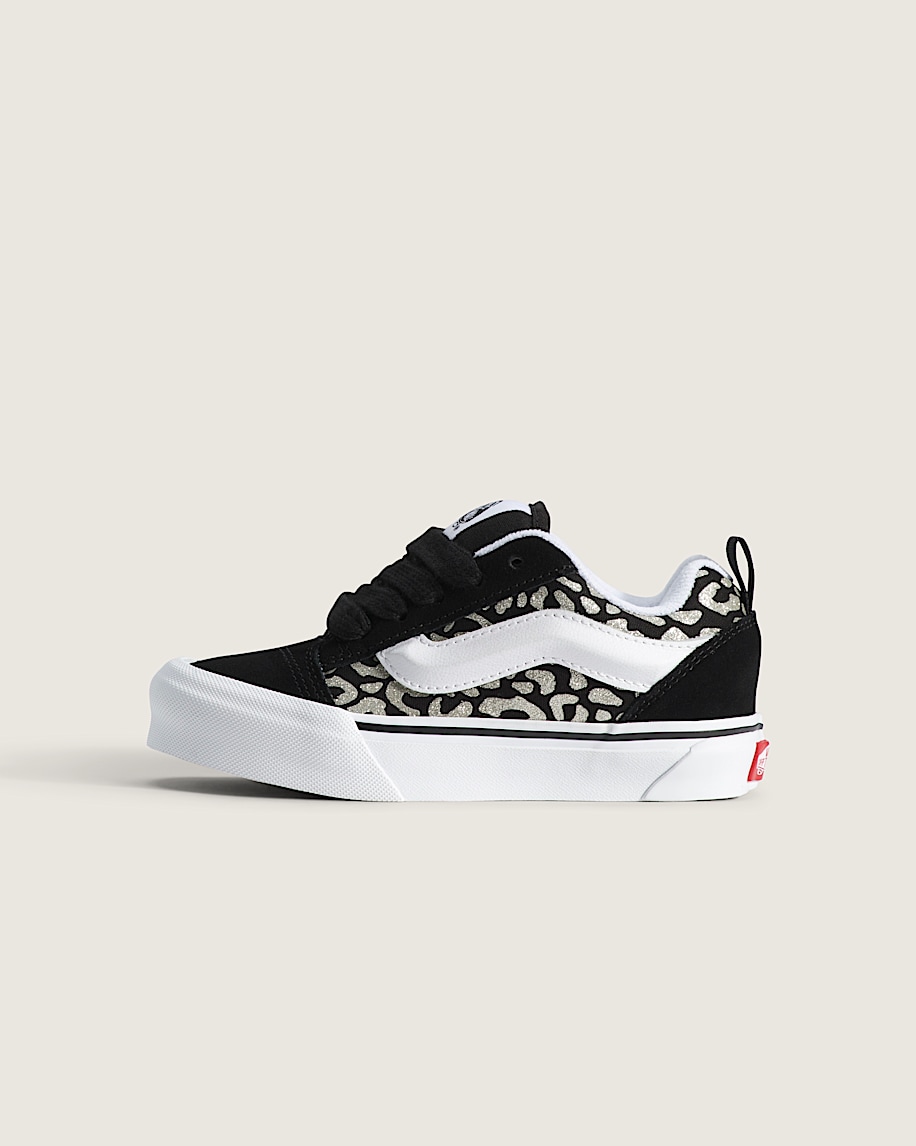 taka hayashi for vault by vans Little Kids Knu Skool Shoe Leopard Glitter Black