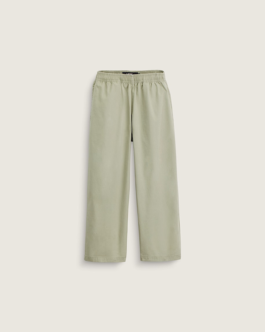 taka hayashi for vault by vans Little Kids Liam Elastic Waist Pants Soft Sage Green