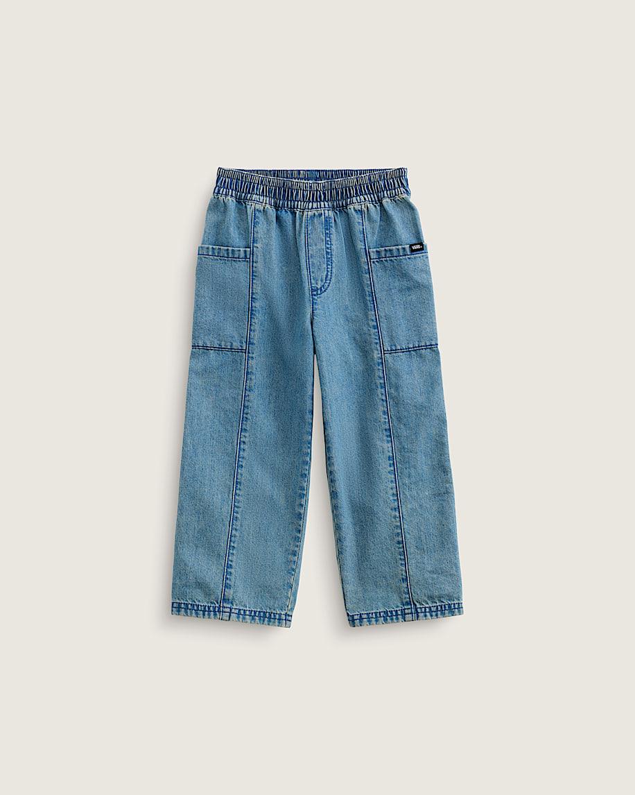 taka hayashi for vault by vans Little Kids Naithin Denim Pants Stonewash Blue