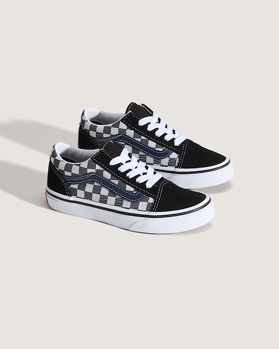 Taka Hayashi For Vault By Vans Little Kids Old Skool Checkerboard Shoe Checkerboard Blue