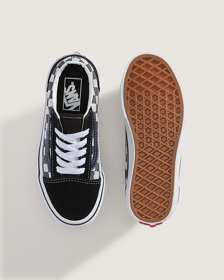 Taka Hayashi For Vault By Vans Little Kids Old Skool Checkerboard Shoe Checkerboard Blue